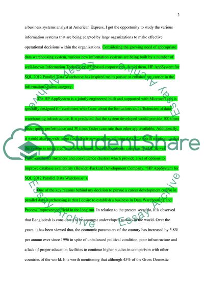 Career In Information Systems