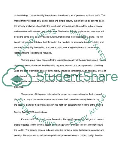 Public Defense Measures Based on Safe Conditions