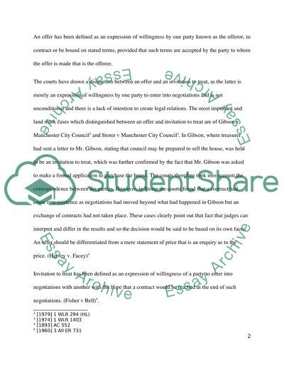 Formation of Contracts and Its Legal Effectiveness