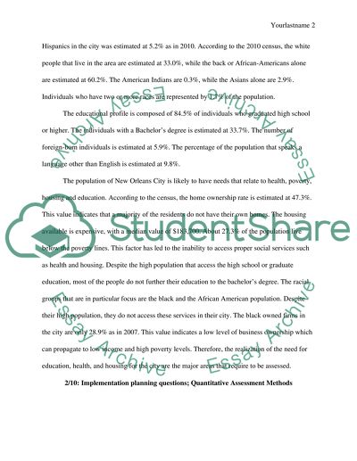 Health Sciences and Medicine - the New Orleans City