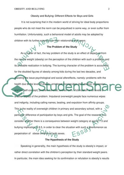 The Effect of Departure from the Normal Weight