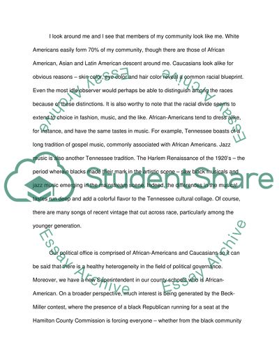 Racial Discrimination in Chattanooga, Tennessee