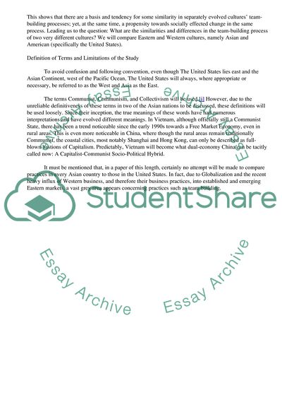 The Team-Building Process