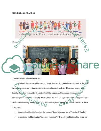 Elementary Reading