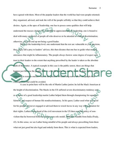 How to Gain Ground in Leadership