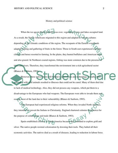 Native Americans and Colonization