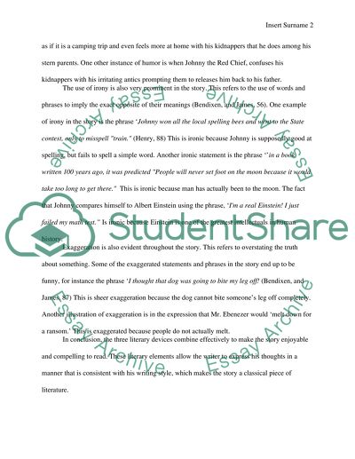 The Ransom of the Red Chief