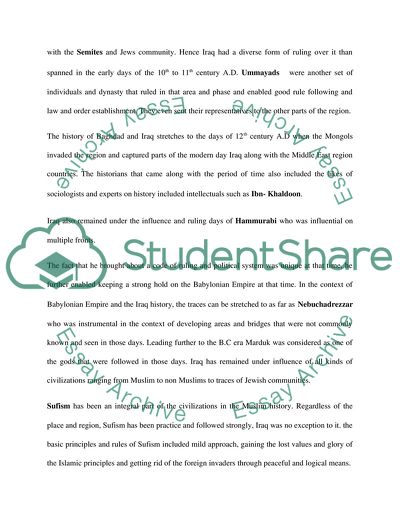 The History of Iraqi Terms