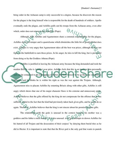 The Hero Achilles Adventures in Iliad