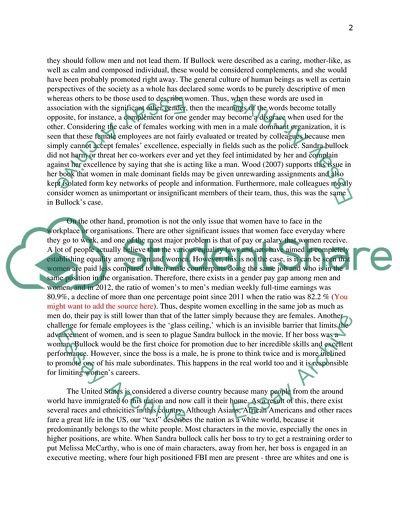 Issues of Sex and Gender in Film The Heat