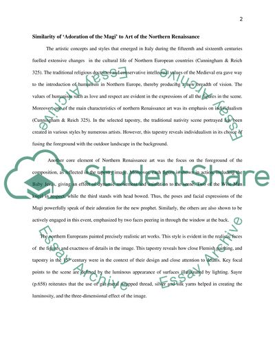 The Tapestrys Ancient Biblical Scene