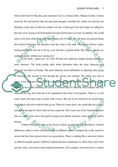 Utopian dreams in Macabea