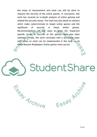 Analyzing Security Issues in Online Games