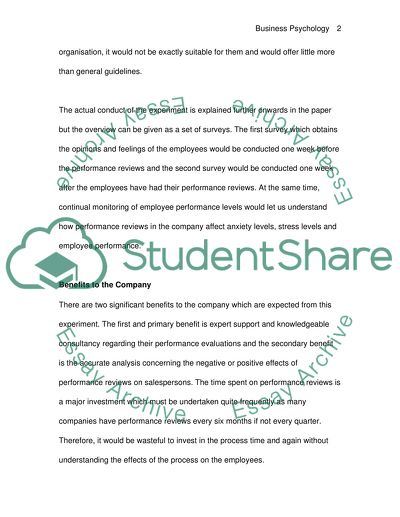 Improving Business Psychology