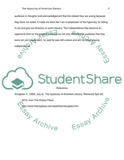 The Hypocrisy of American Slavery