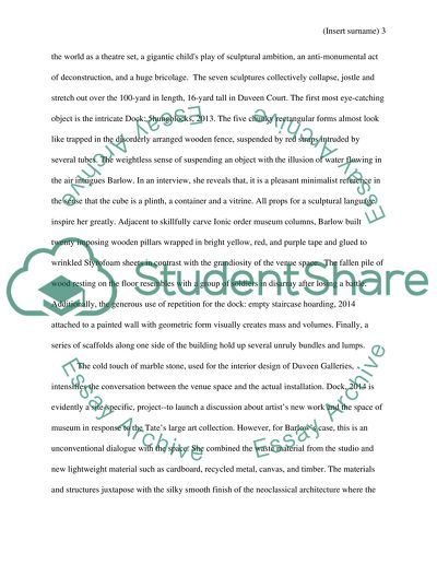 Phyllida Barlow&apos;s dock