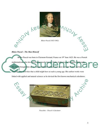 Biography of Mathematician: Blaise Pascal