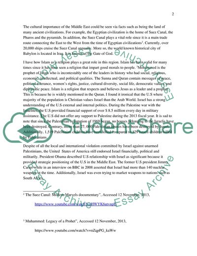 Islam and the Middle East as Targets for the U.S./Israel Alliance