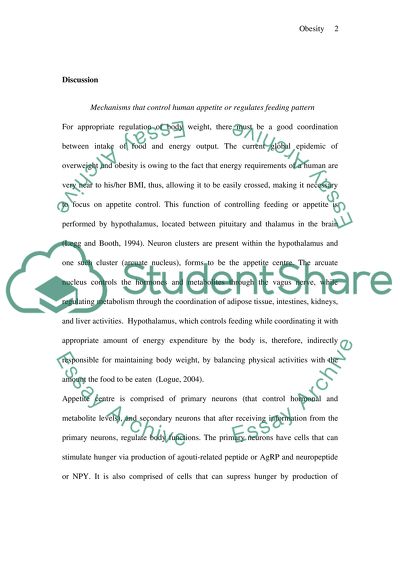 Human Obesity is not Caused Merely by a Weak Will