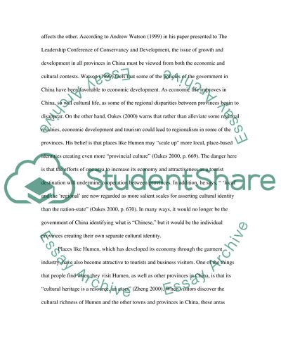 Building a Culture of Peace through Tourism