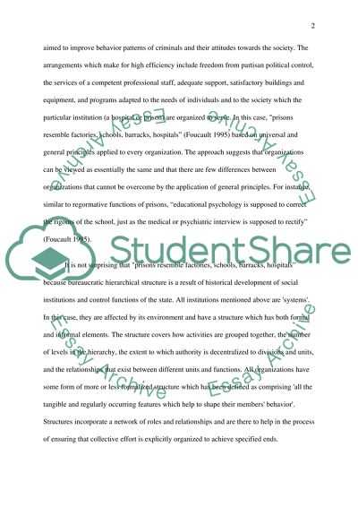 Panopticism by Foucault