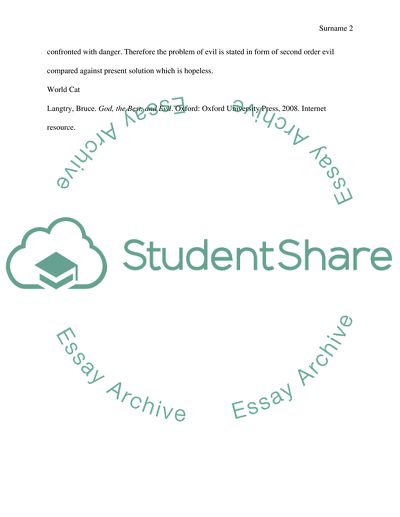 Explain Mackies argument