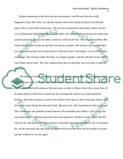 The Book The Lake Concentrates on Realism