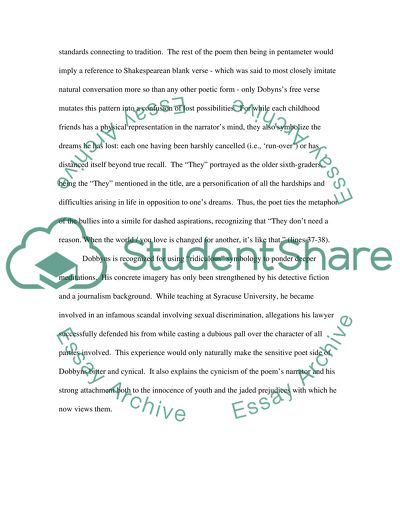 Do They Have Reason by Stephen Dobbyns