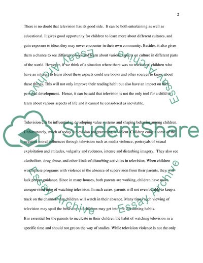 Child Watch TV is good or not