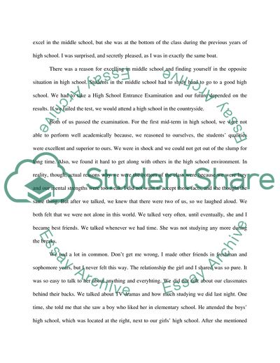 My Character and Miss Brill by Katherine Mansfield