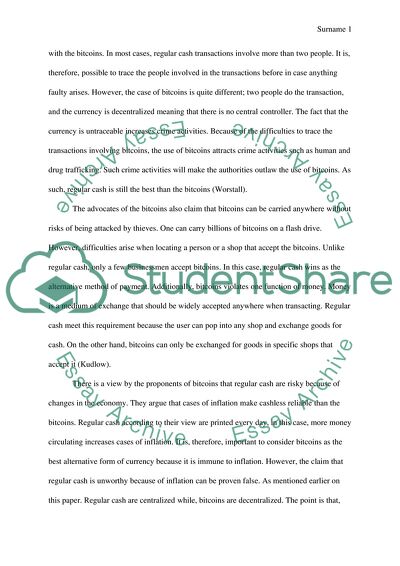 Why Is Regular Money Superior to Bitcoins