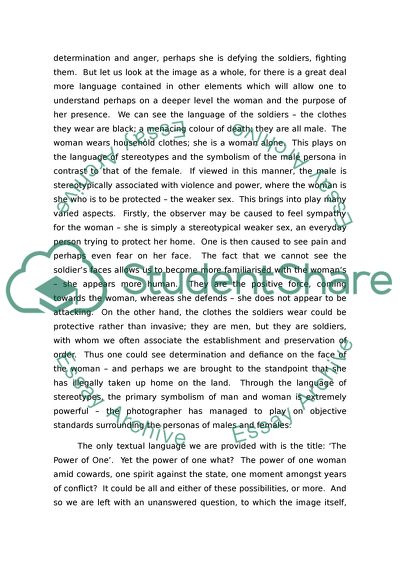 The Analysis of Punctum and Semiotics in an Image