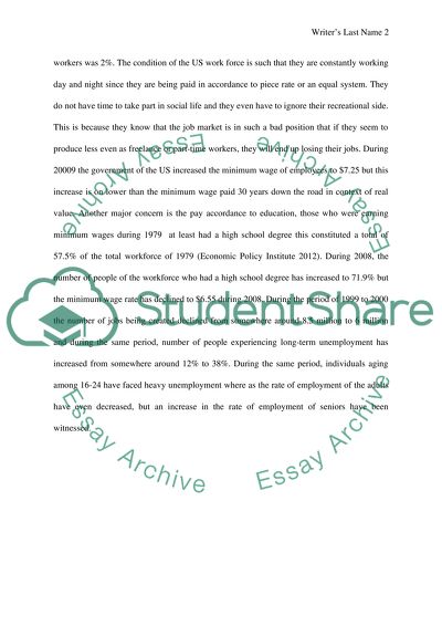 Unemployment during the Great Recession
