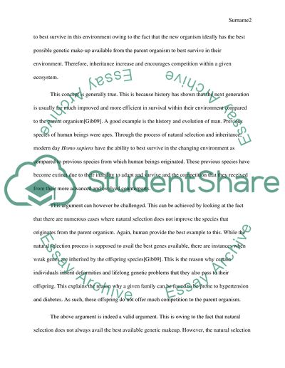 The question of diversity and evolution