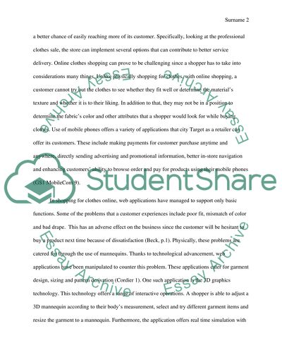 Mobile Application for City Target