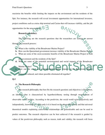 Final exam case studys answers
