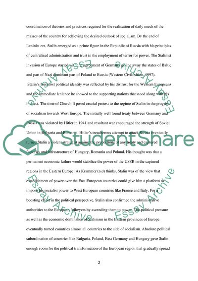 Russia and Eastern Europe after Lenin