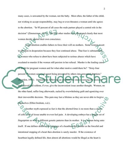 Psychosocial and Medical Factors of Abortion