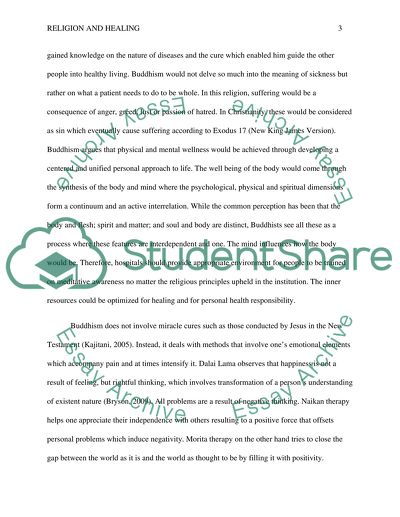 Religion and Healing