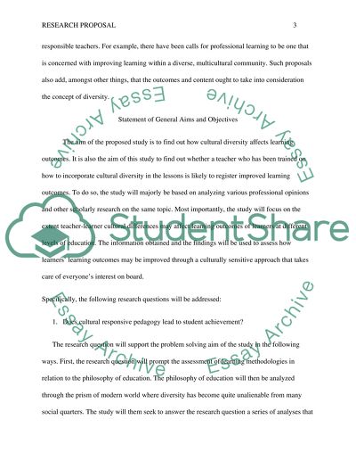 Cultural Diversity and Student Learning Outcomes