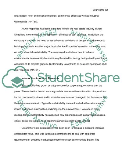 Measuring Sustainability in a manufacturing /operation Organization