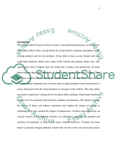 Progressive Levels of Interactivity in Marketing Sites