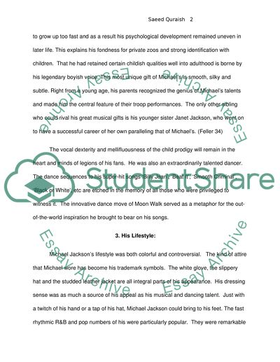 Lifestyle of Michael Jackson