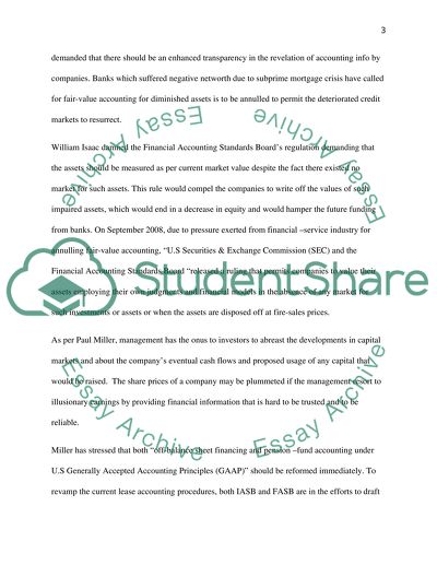 How to Fix a Financial Document-the Subprime Mortgage Crisis