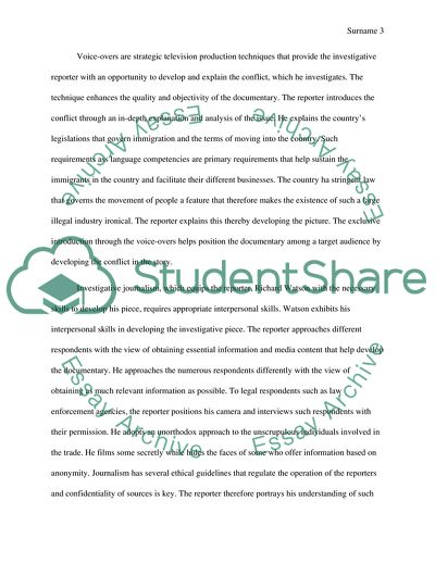 Immigration Undercover the Student Visa Scandal