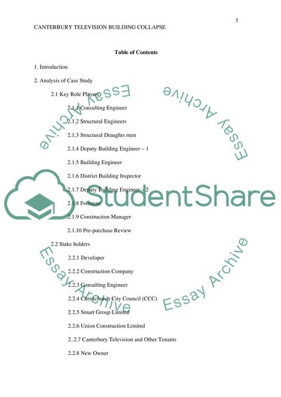 Canterbury Television Building Collapse