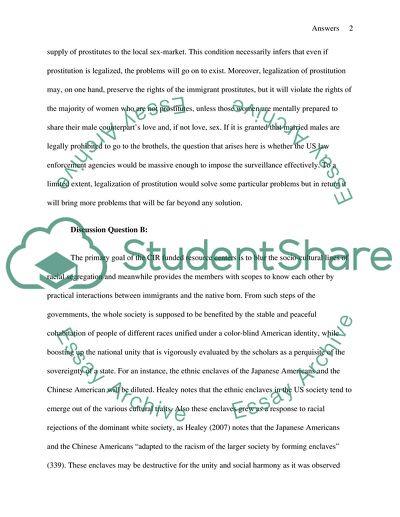 Definitions of Sex Trafficking and Prostitution