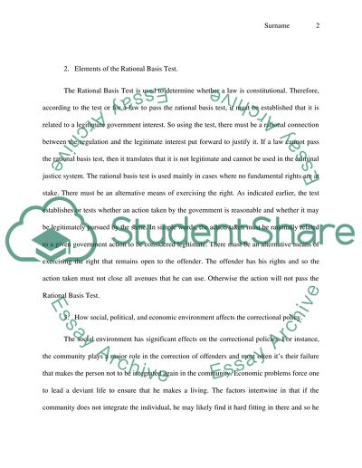 Principles of Reintegration Model