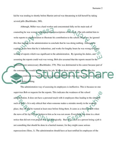 Complacent Employee, Sharon B. Buchbinder