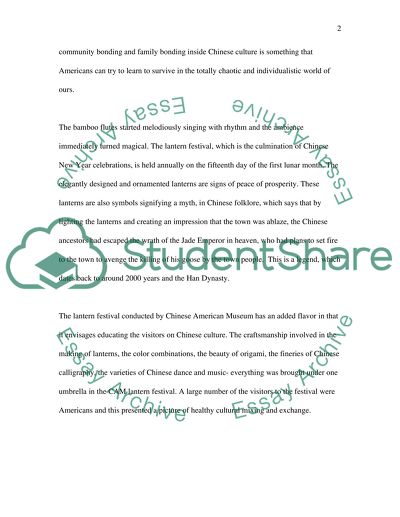 A Visit to the Lantern Festival